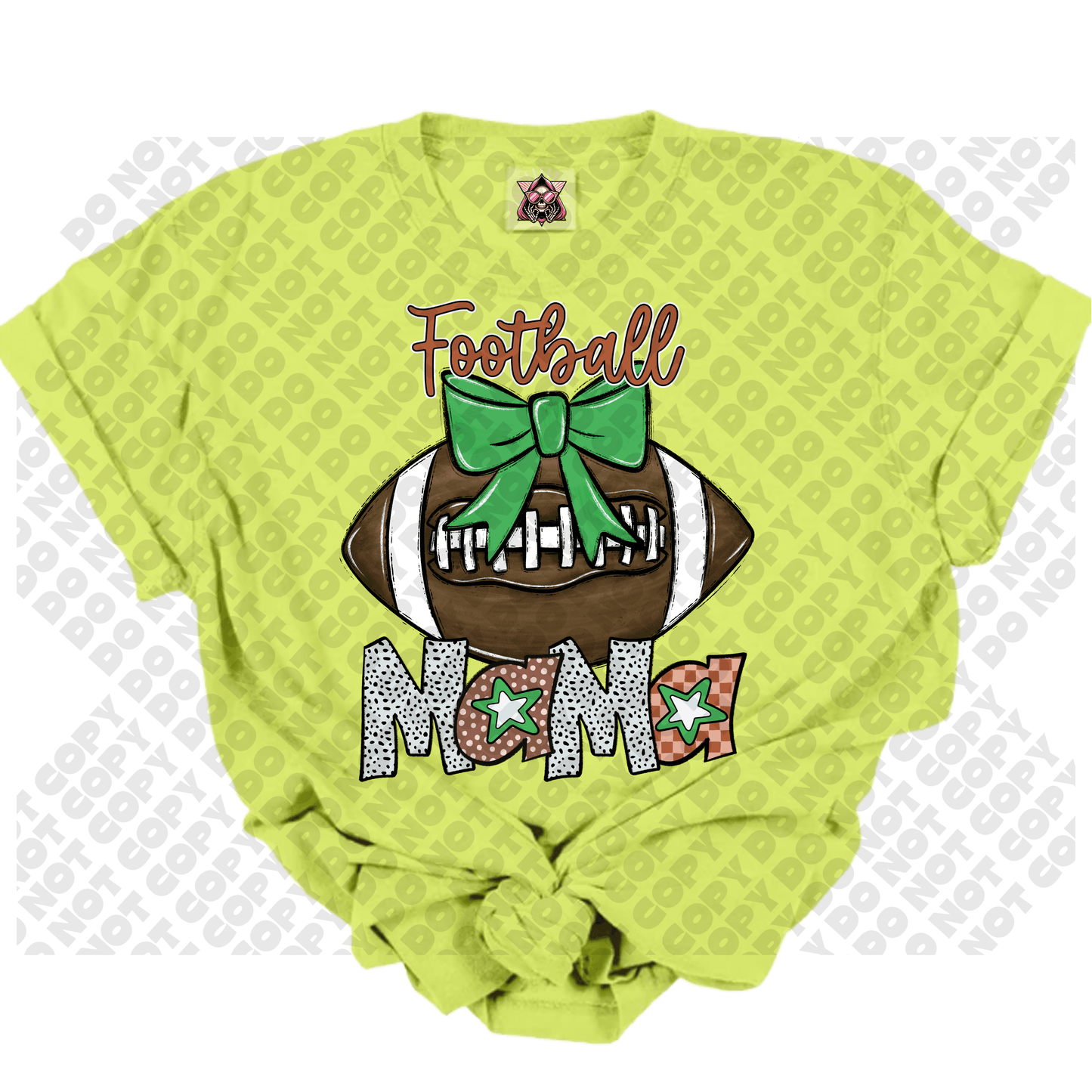 Football MAMA Star Colorful DTF Transfer