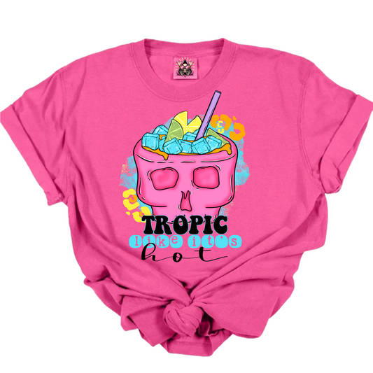 Tropic Like Its Hot DTF Transfer