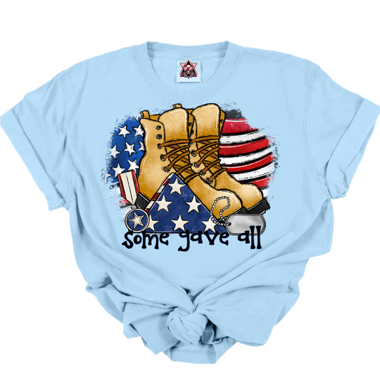 Some Gave All Patriotic Memorial Day DTF Transfer