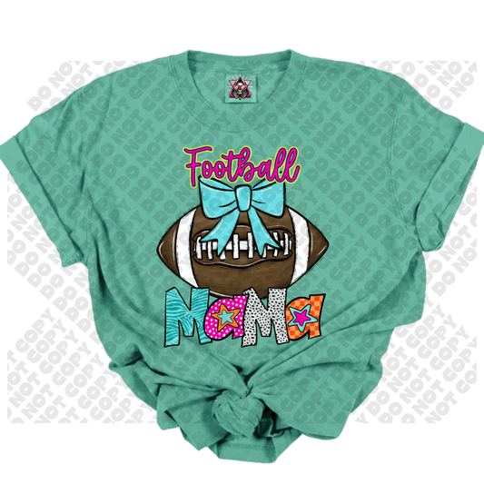 Football MAMA Star Colorful DTF Transfer
