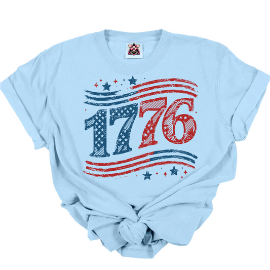 1776 America Fourth of July (4th of July) DTF Transfer