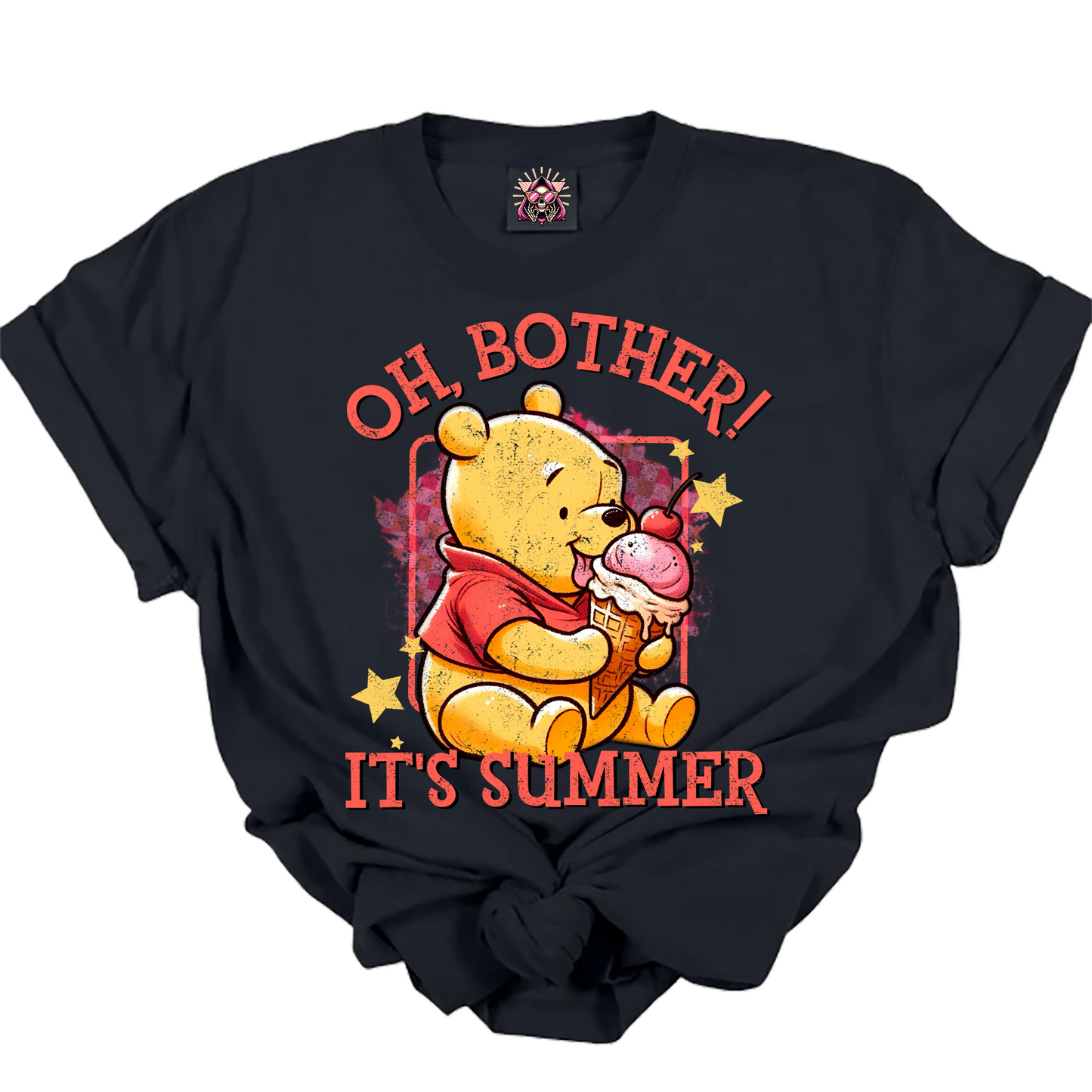 Oh Bother! It's Summer Pooh Bear DTF Transfer