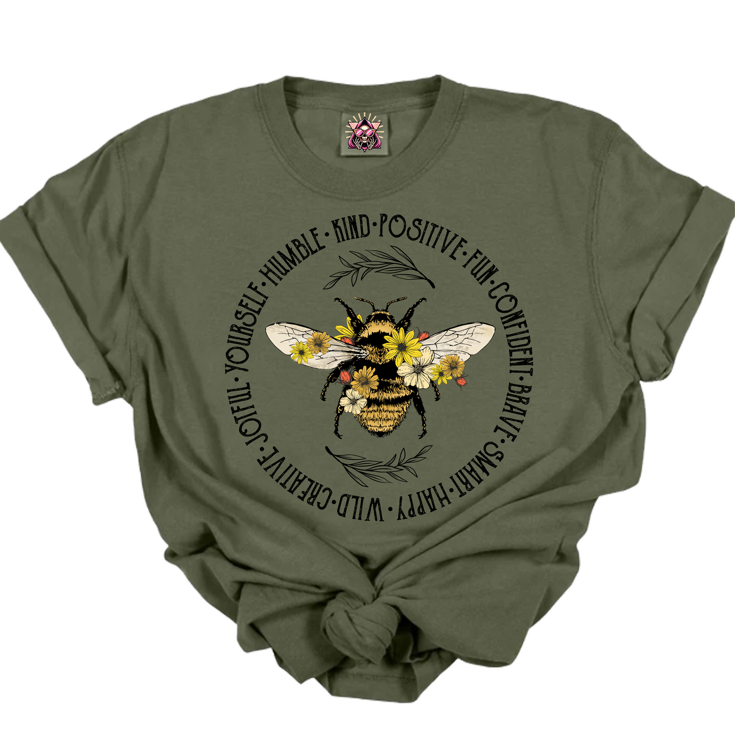 Bee Kind Vintage DTF Transfer