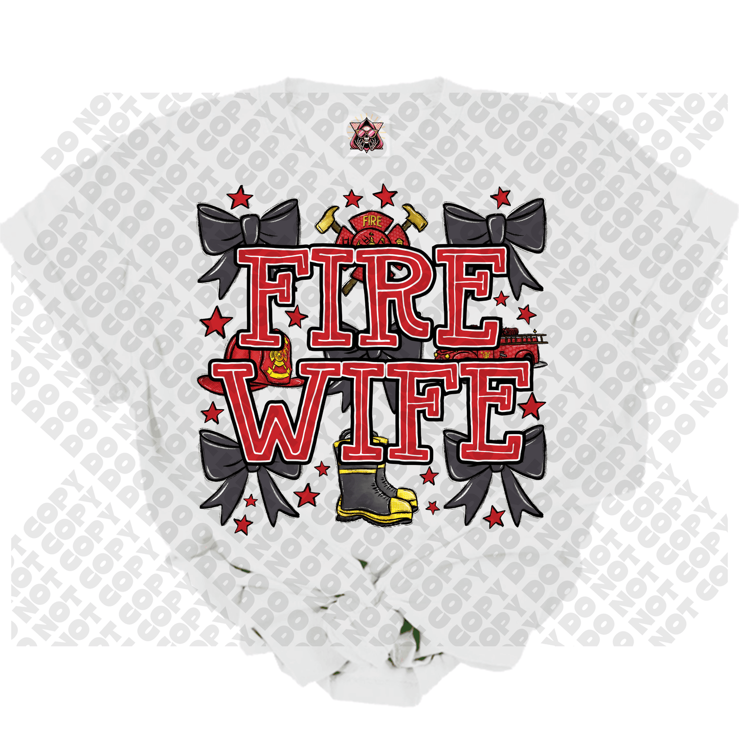 Fire Wife Coquette DTF Transfer