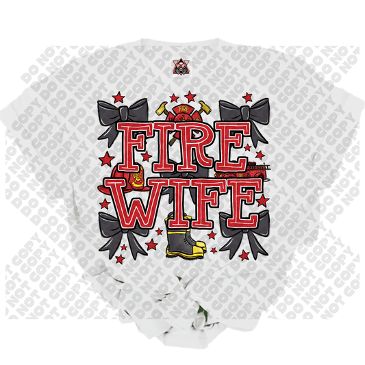 Fire Wife Coquette DTF Transfer