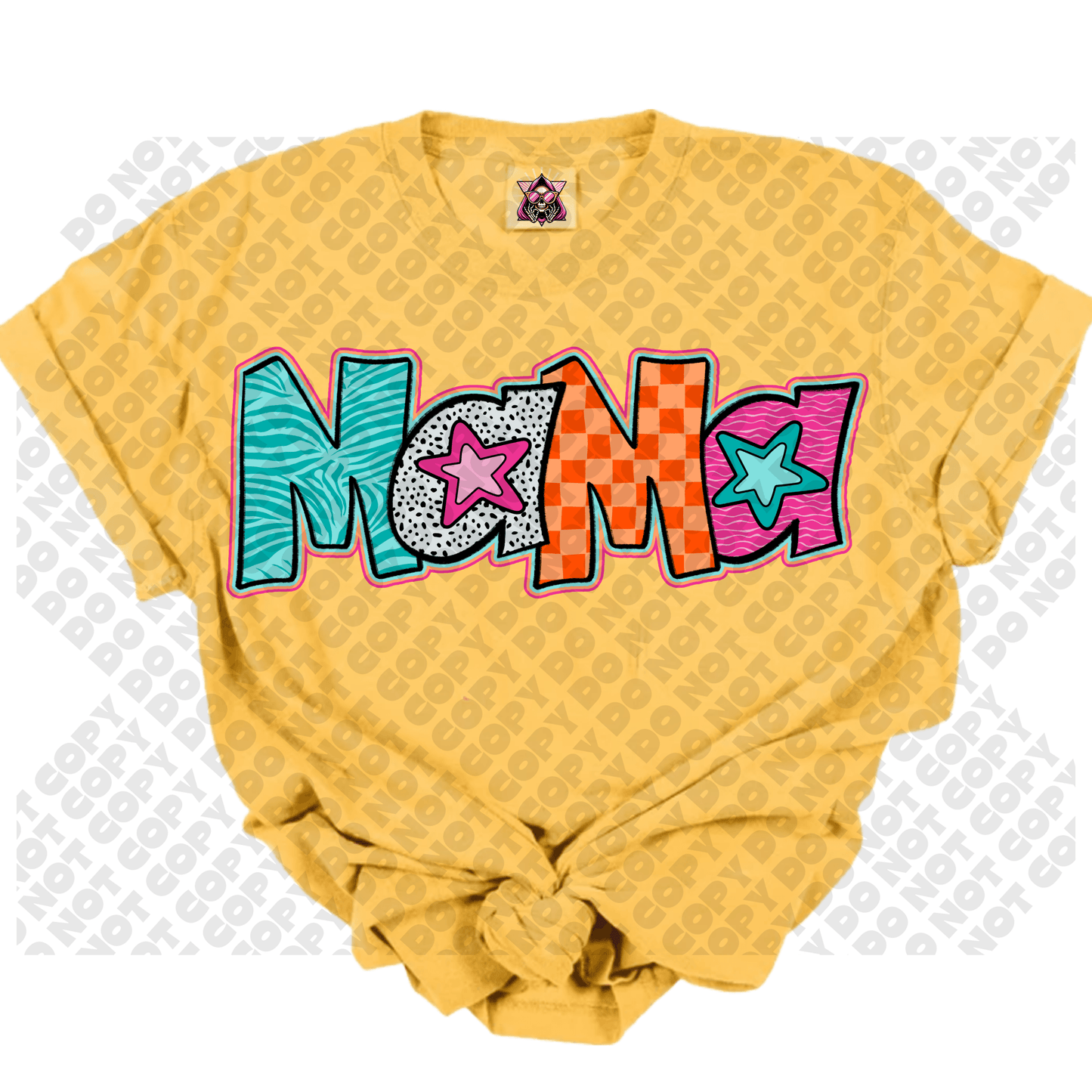 MAMA Star Colorful DTF Transfer