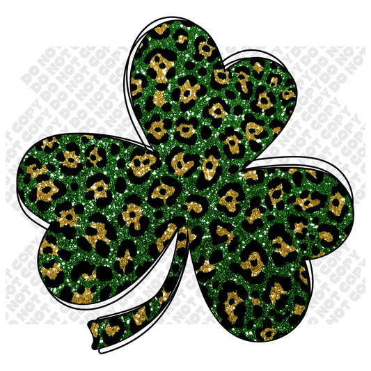 Lucky St Patrick's Day Clover DTF Transfer