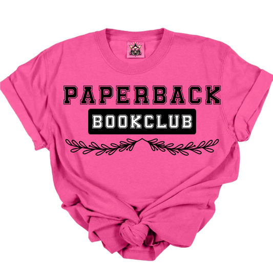 Paperback Bookclub DTF Transfer
