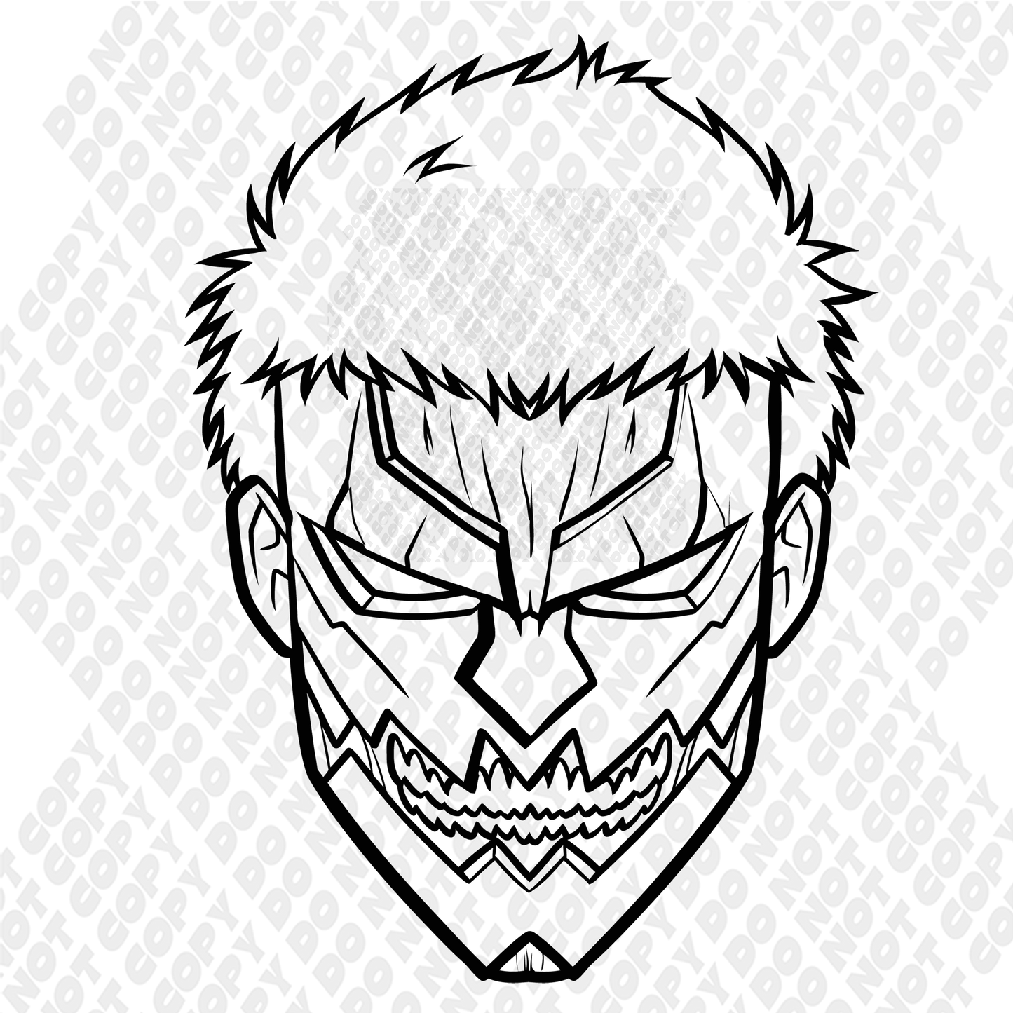 Armored Titan Portrait