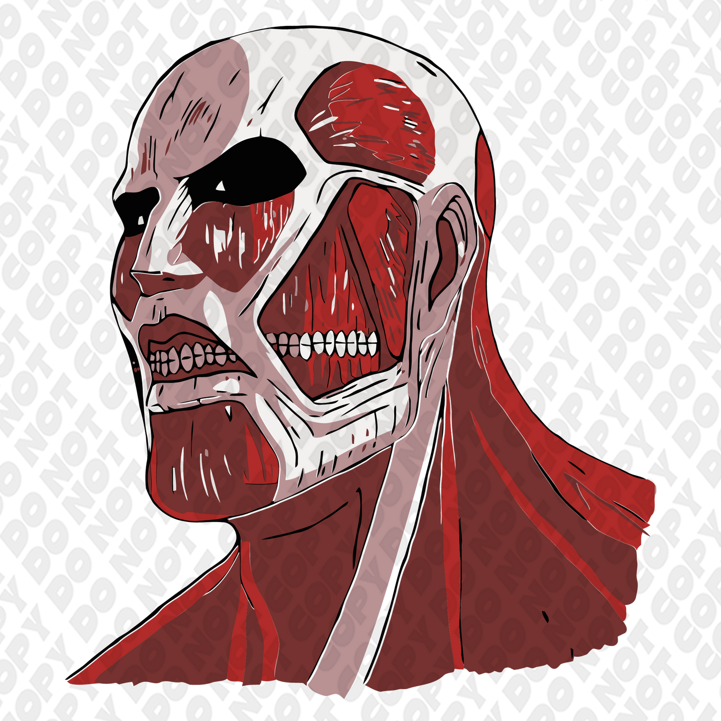 Colossal Titan Side Portrait