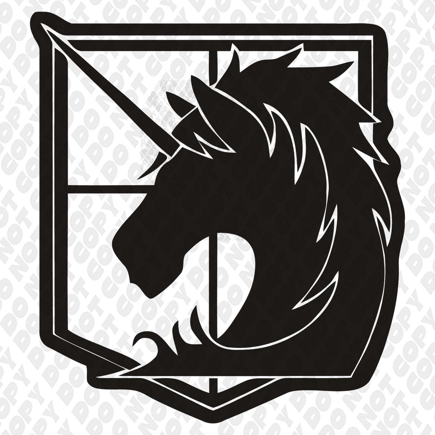 Military Police Logo No Color
