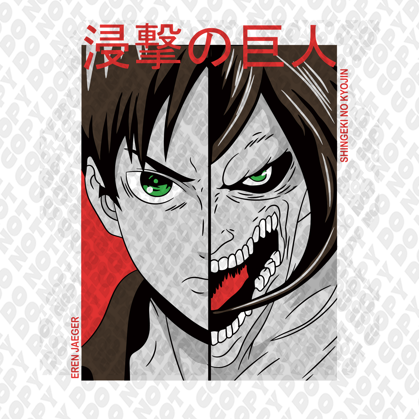 Titan Eren Poster