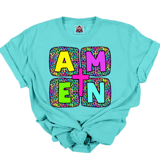AMEN Cross DTF Transfer