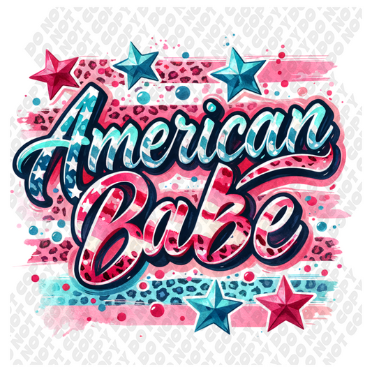 American Babe DTF Transfer