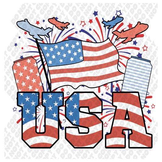 Fly Over America USA Transfer