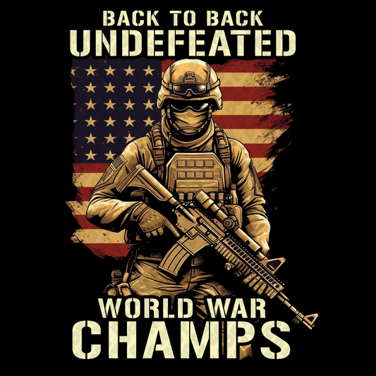Back-to-Back World Champs DTF Transfer