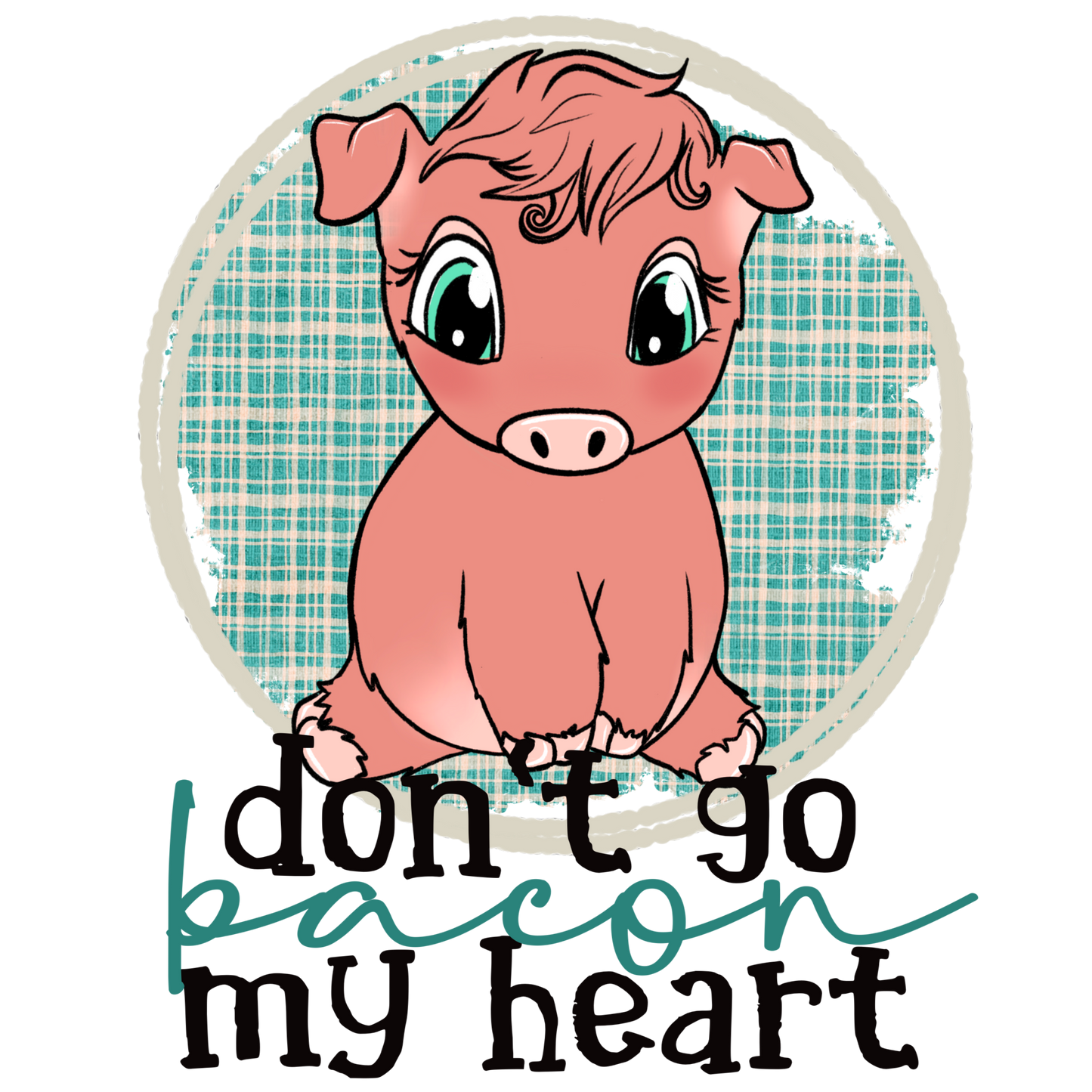 Bacon My Heart DTF Transfer