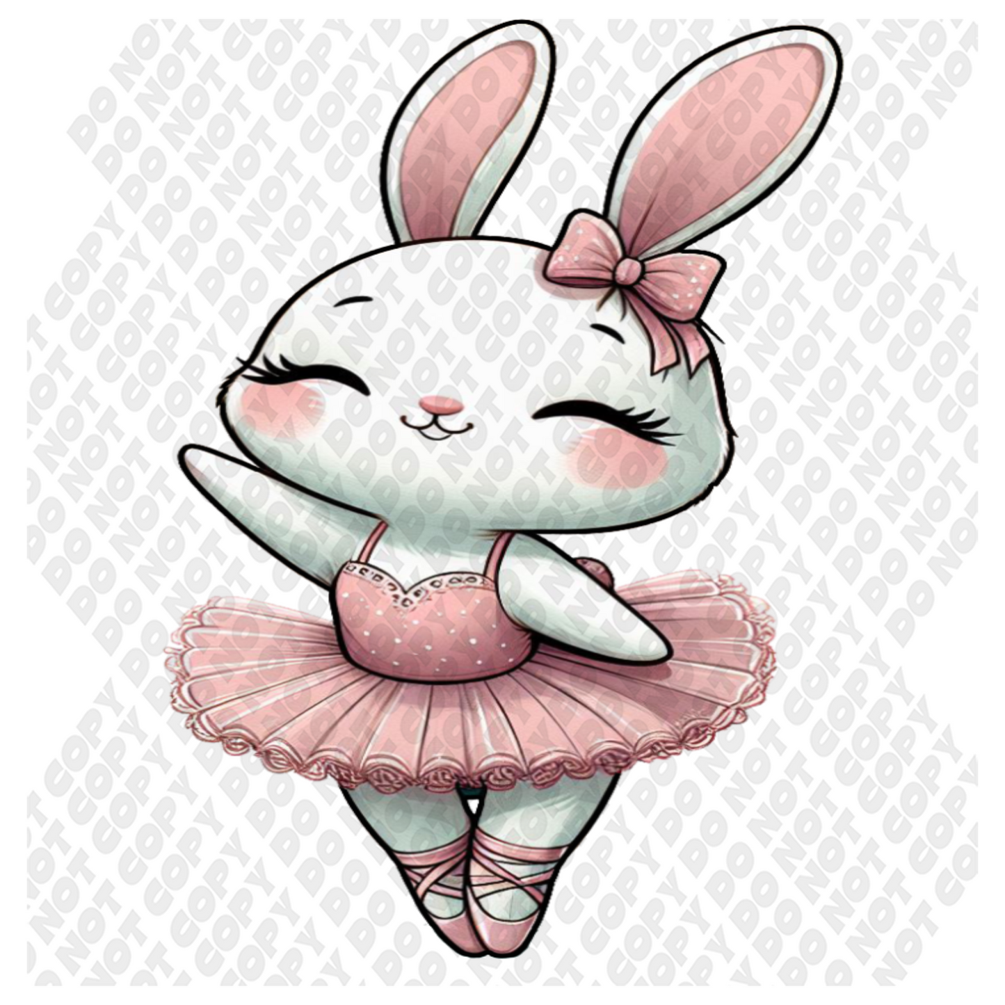 Ballet Bunny Transfer