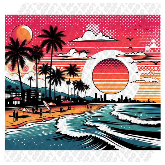 Beach Sunset Transfer