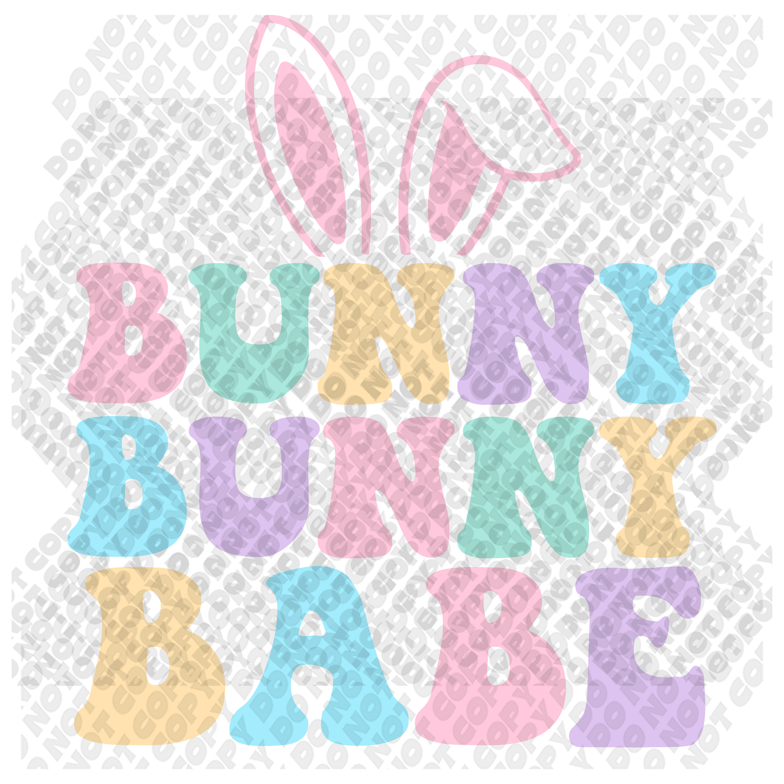 Bunny Bunny Babe DTF Transfer Sticker DTF Reaper bunny-bunny-babe-dtf-transfer-sticker-dtf-reaper