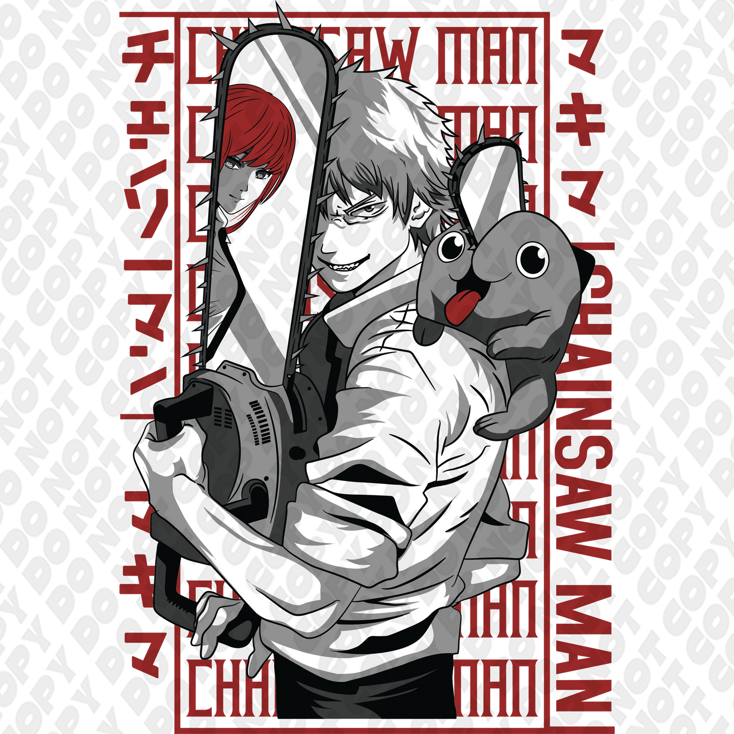 Denji Pochita Poster