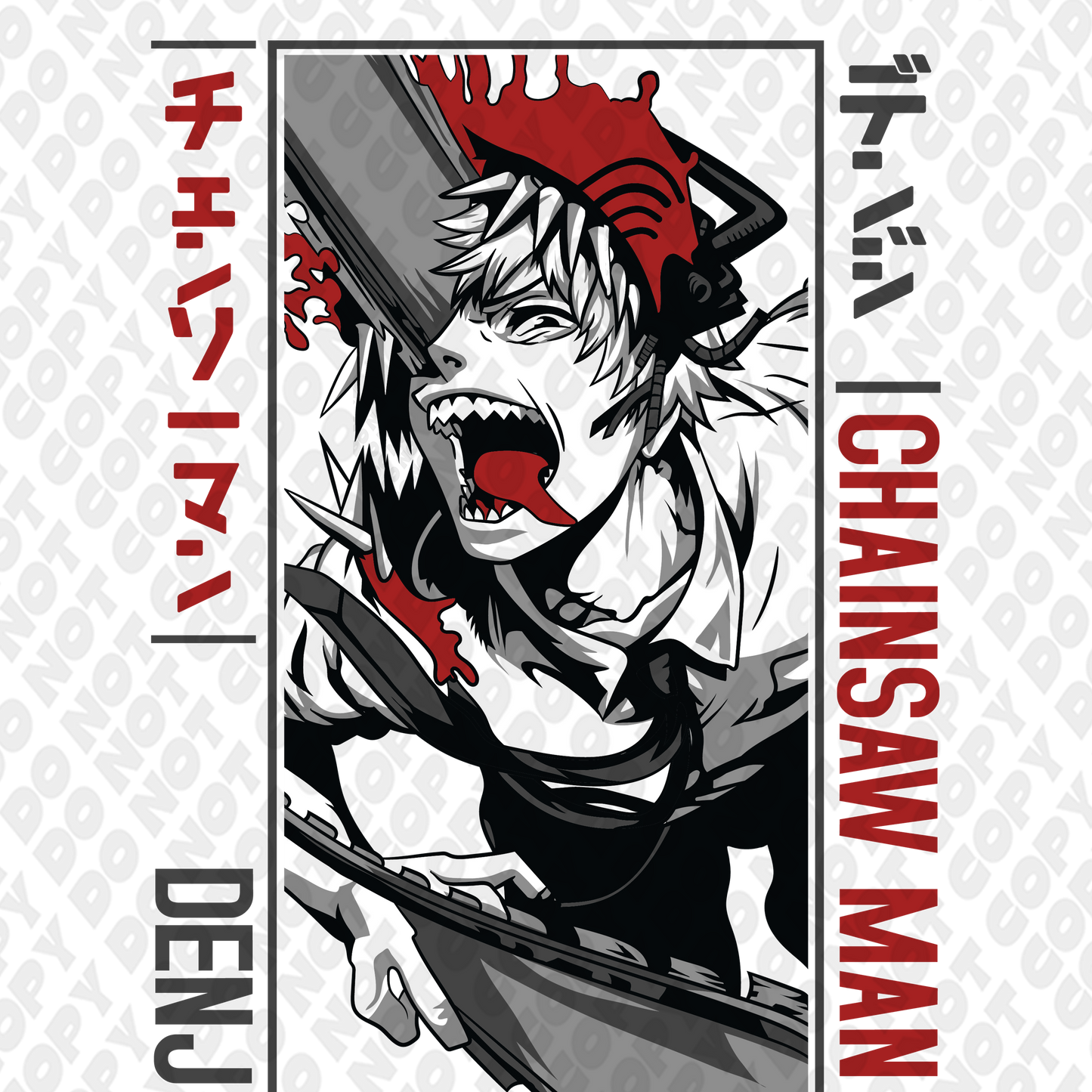 Chainsaw Man Materialize Faded
