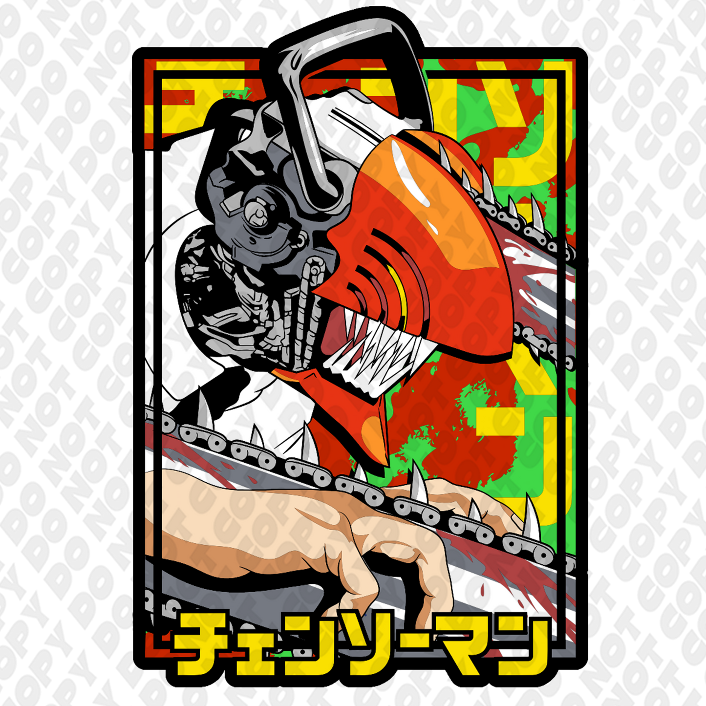 Chainsaw Man Side Profile