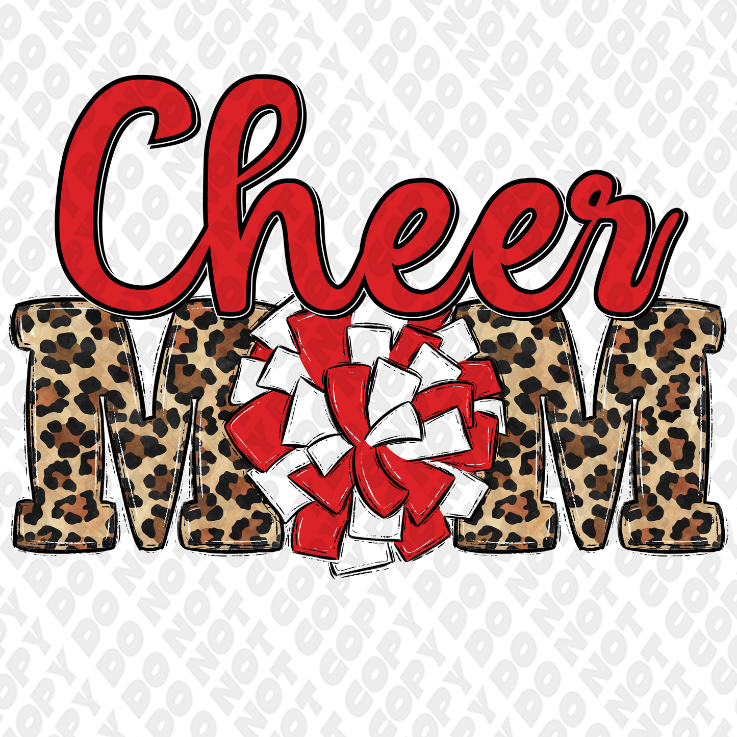 Cheer Mom DTF Transfer