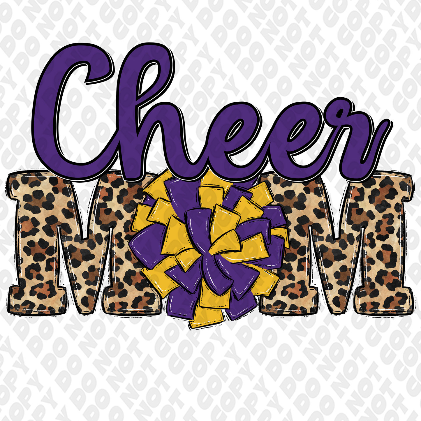 Cheer Mom DTF Transfer