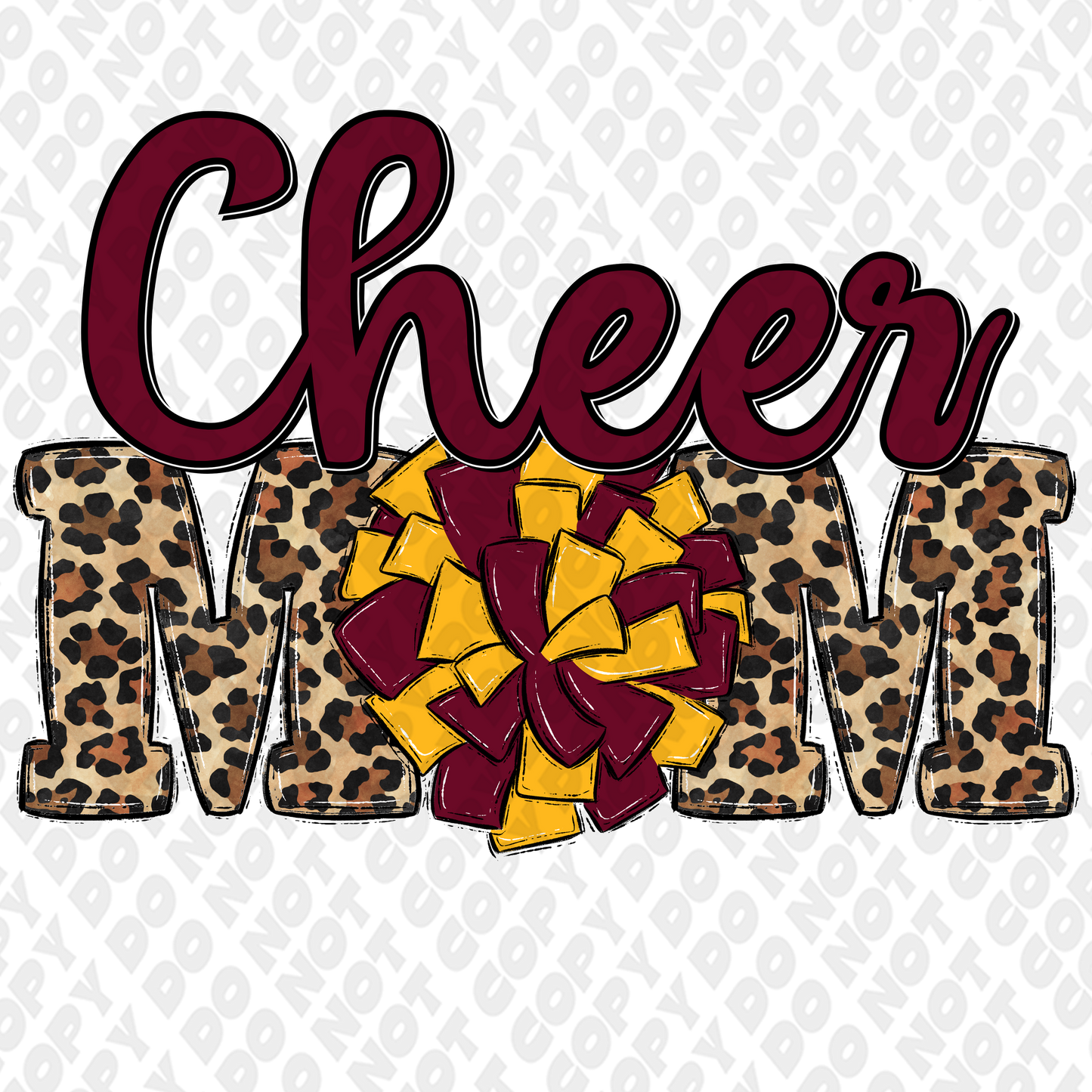 Cheer Mom DTF Transfer