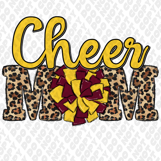 Cheer Mom DTF Transfer