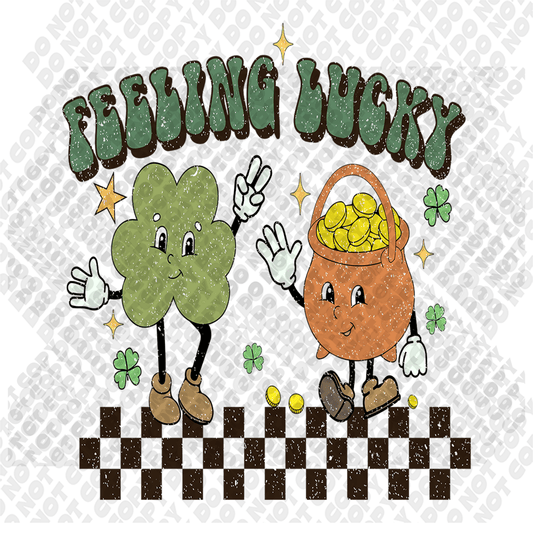 Feeling Lucky Friends Transfer