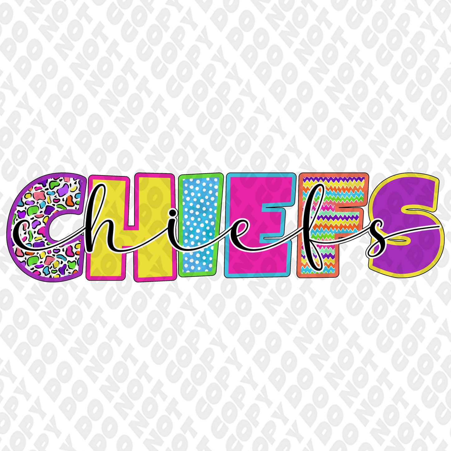 Chiefs DTF Transfer
