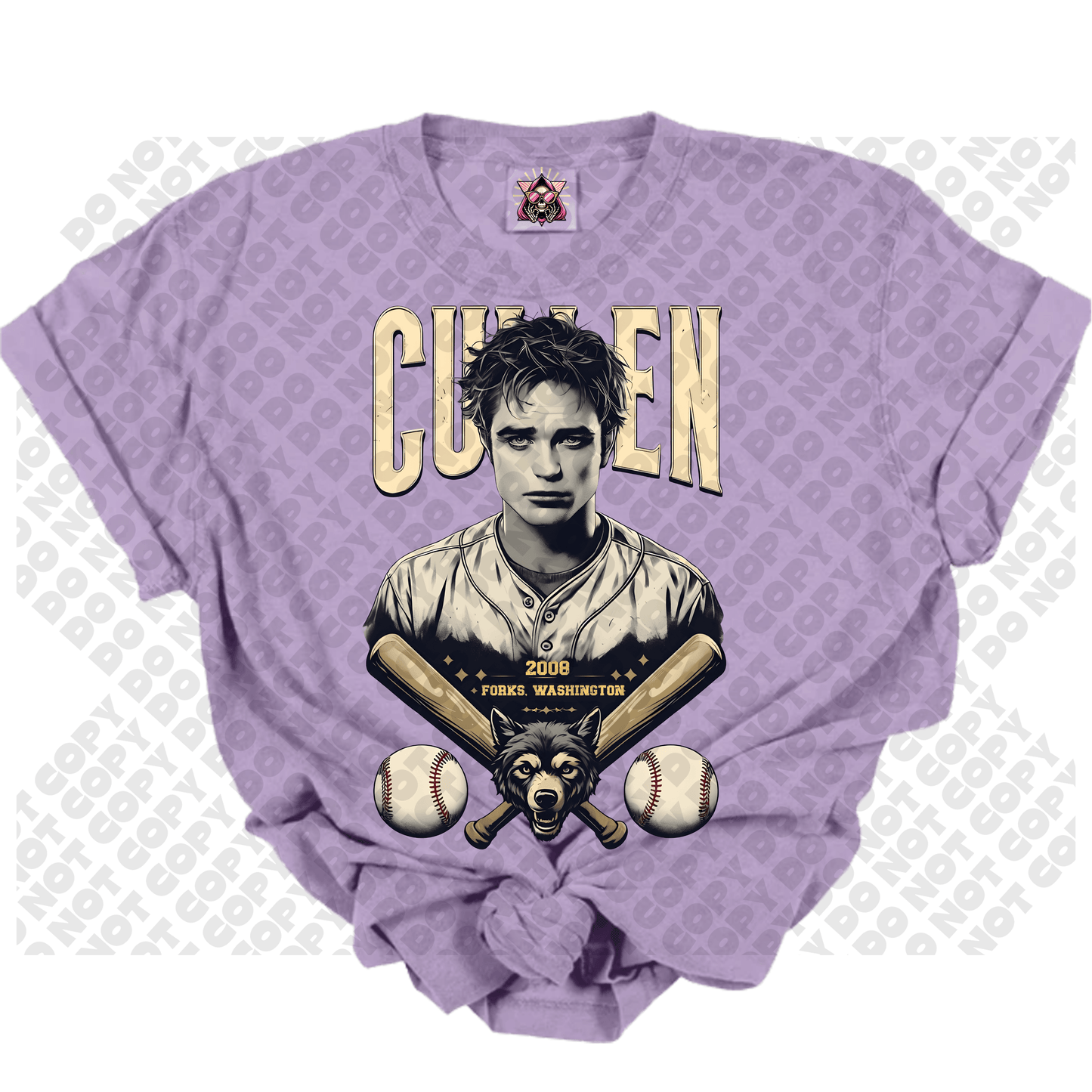 Edward Cullen 2008 Baseball Twilight DTF Transfer