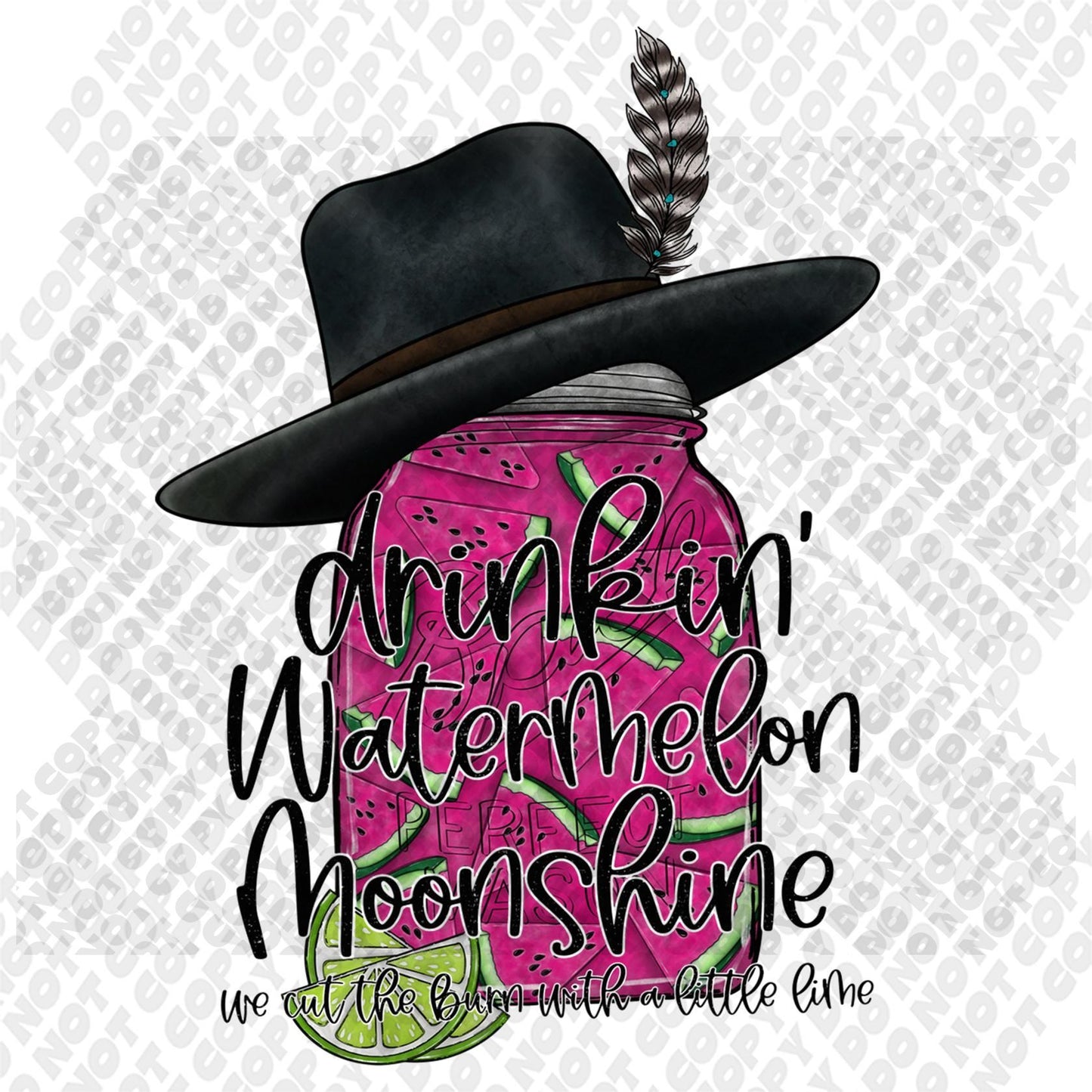 Watermelon Moonshine Lainey DTF Transfer