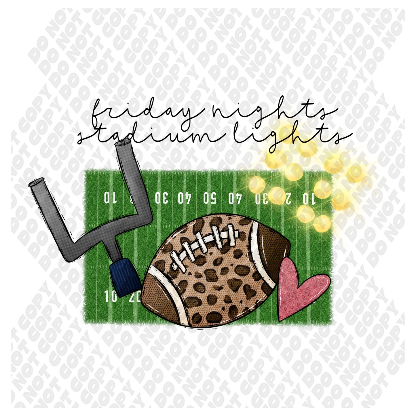 Friday Night Lights DTF Transfer