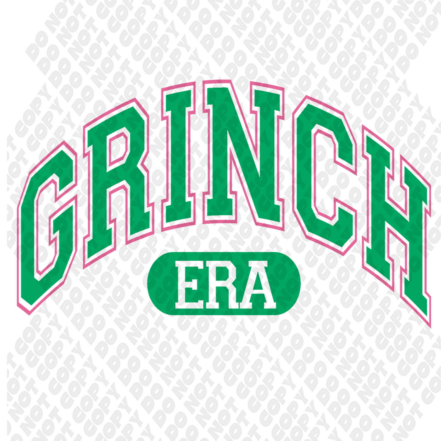 Grinch Era DTF Transfer
