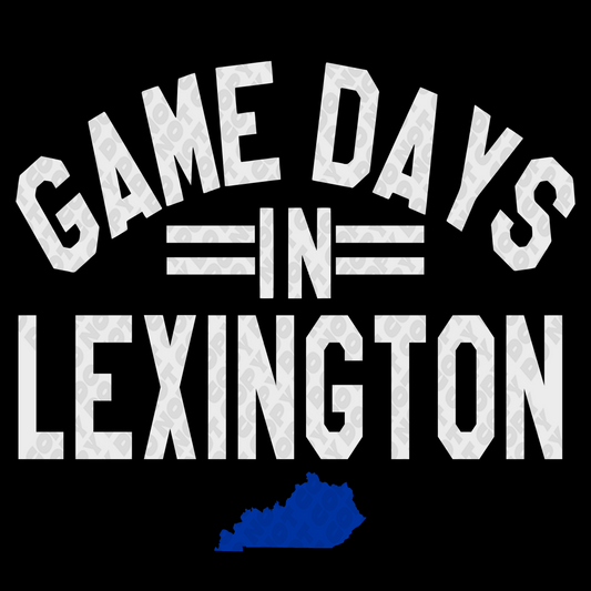 Game Day in Lexington KY DTF Transfer
