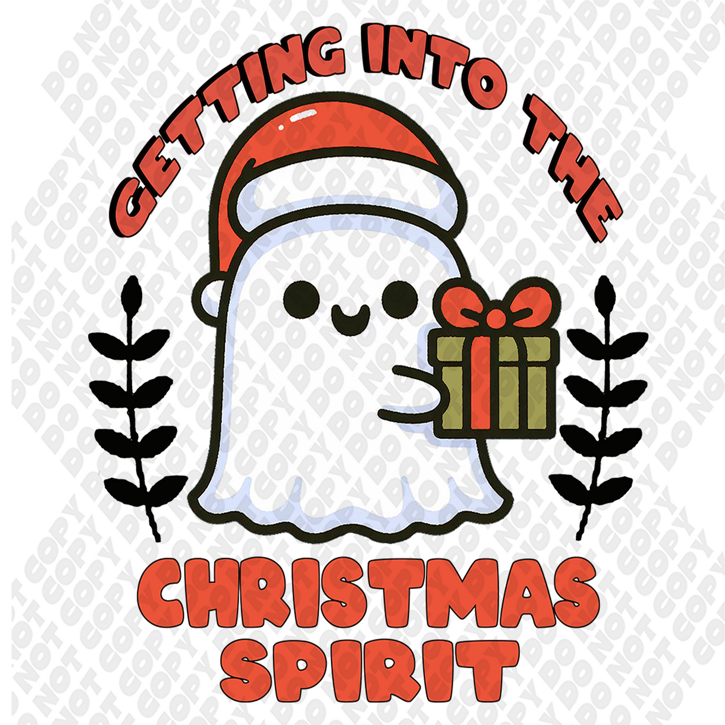 Christmas Spirit DTF Transfer