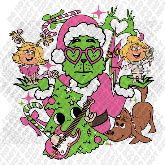 Grinch Friends Transfer