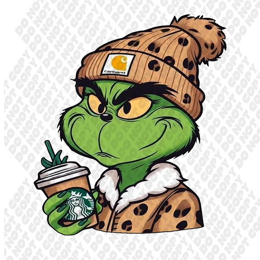 Grinch DTF Transfer