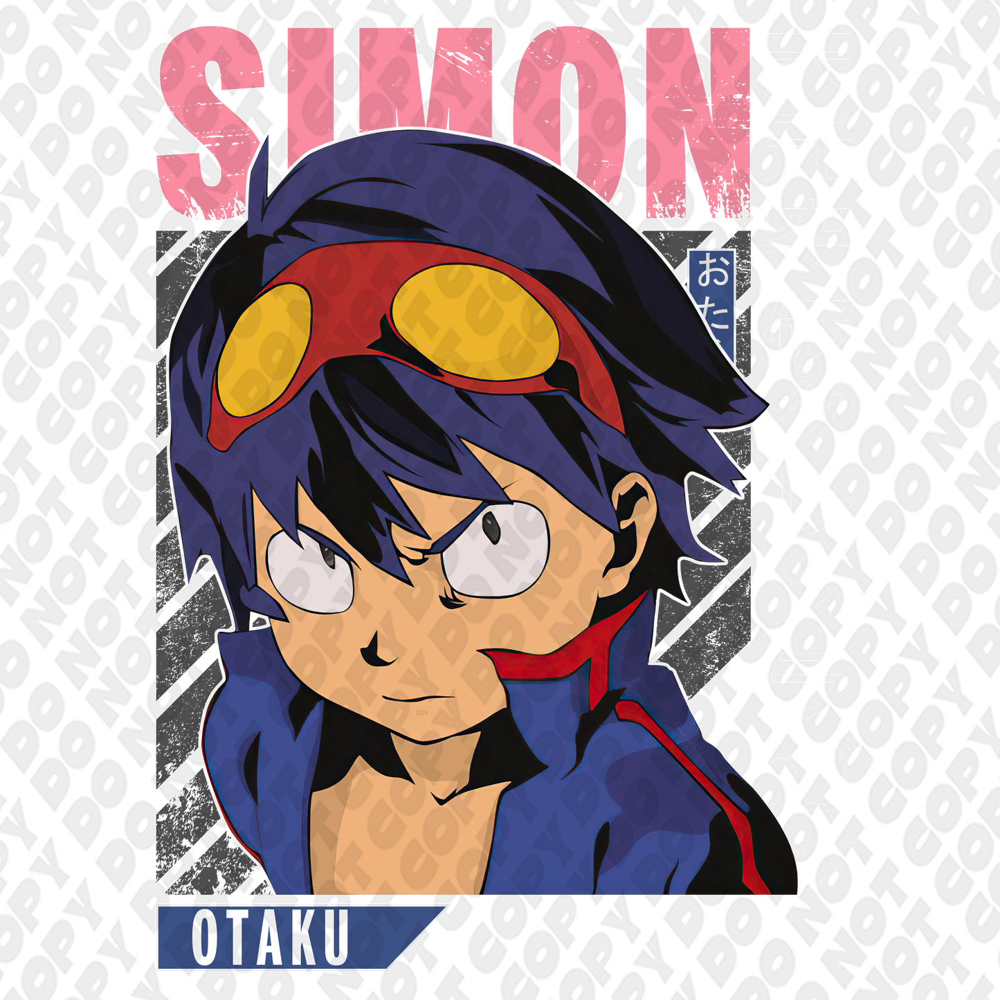 Simon Determined Faded