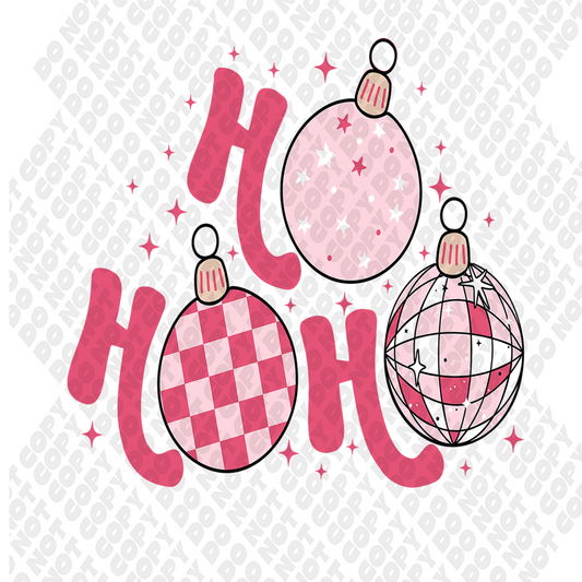 Ho Ho Ho DTF Transfer