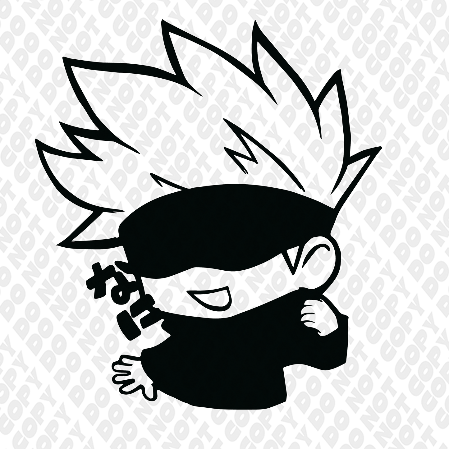 Gojo Super Cool Guy Chibi Faded