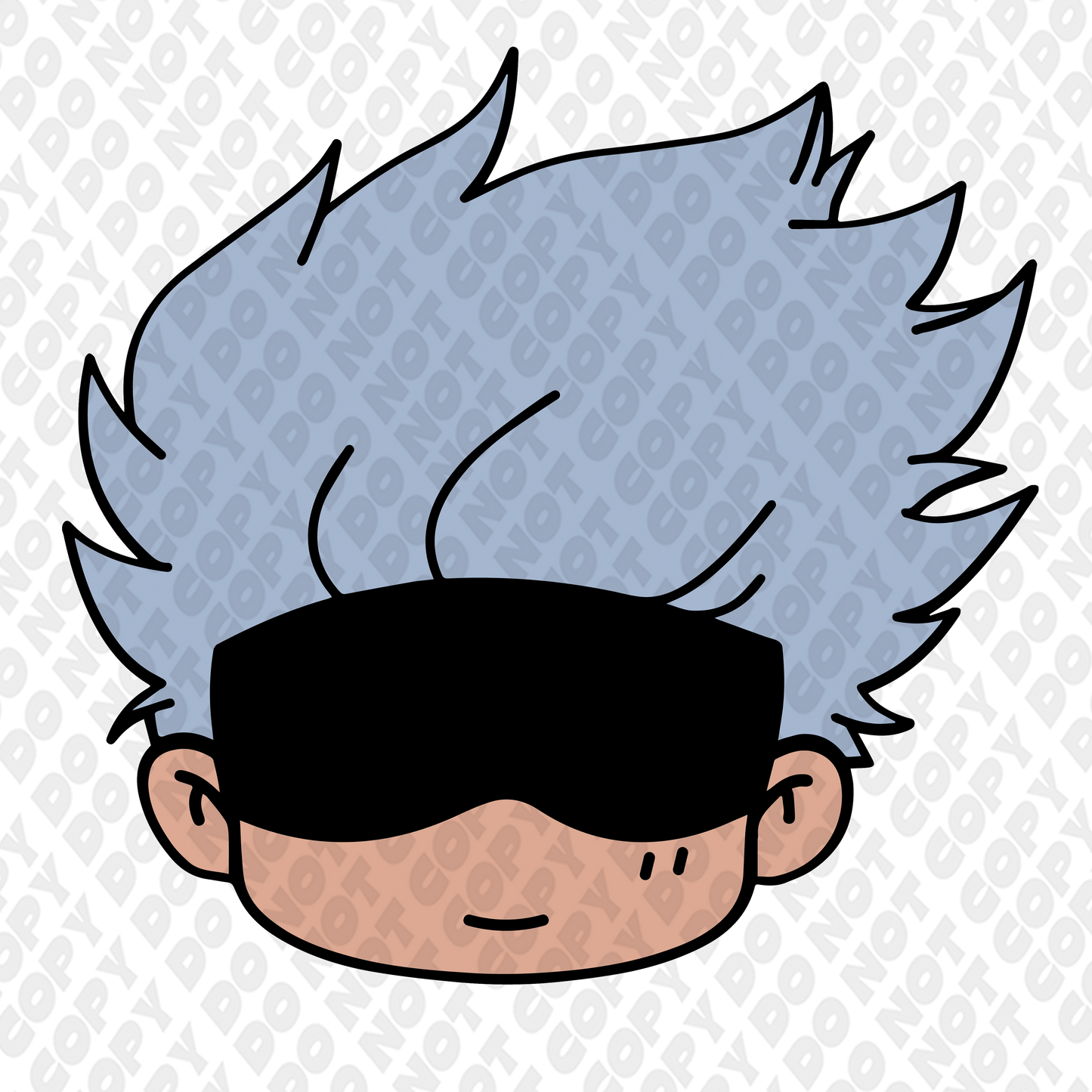 Gojo Sly Guy Chibi Full Color