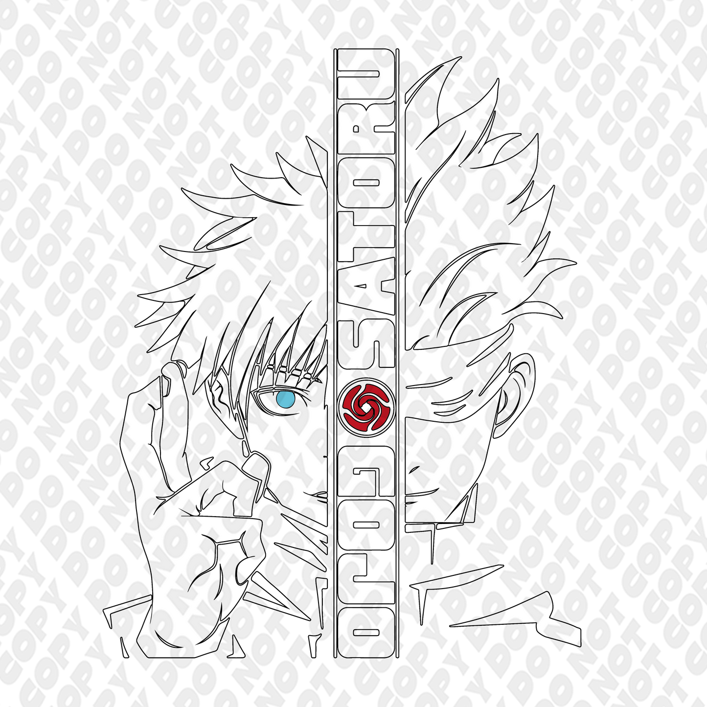 Gojo Two Sided Faded