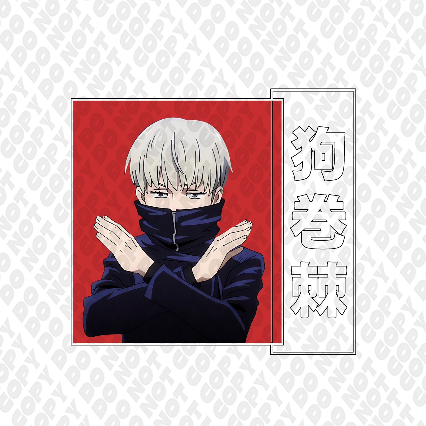 Inumaki Full Crossed Full Red