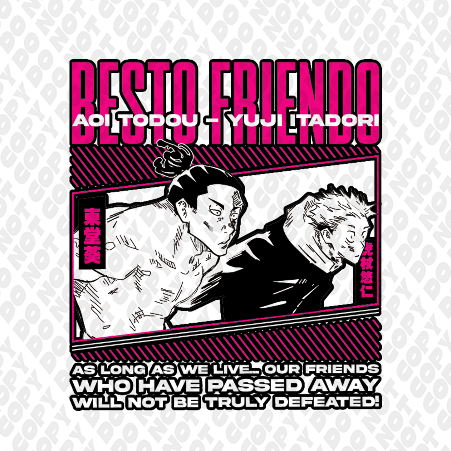 Itadori and Todo Best Friends Full Color