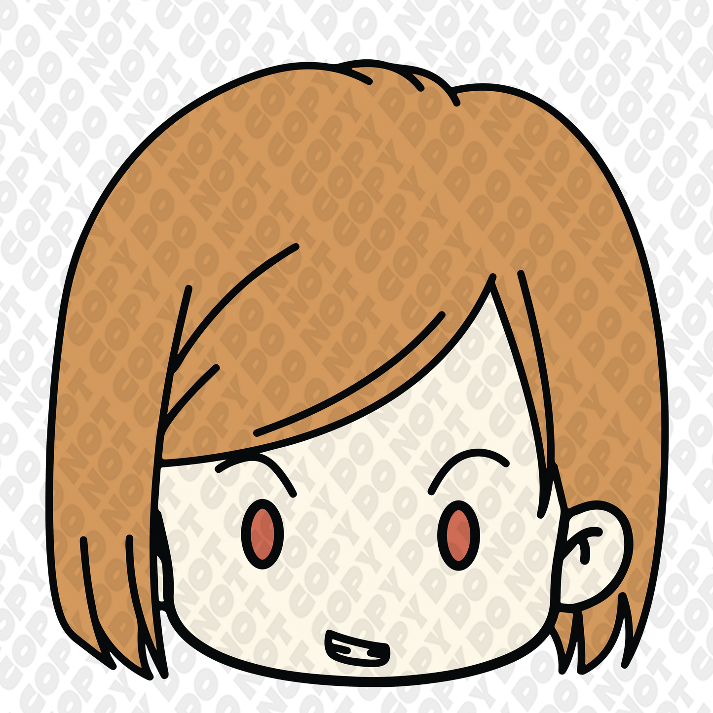 Nobara Chibi Head Shot Full Color