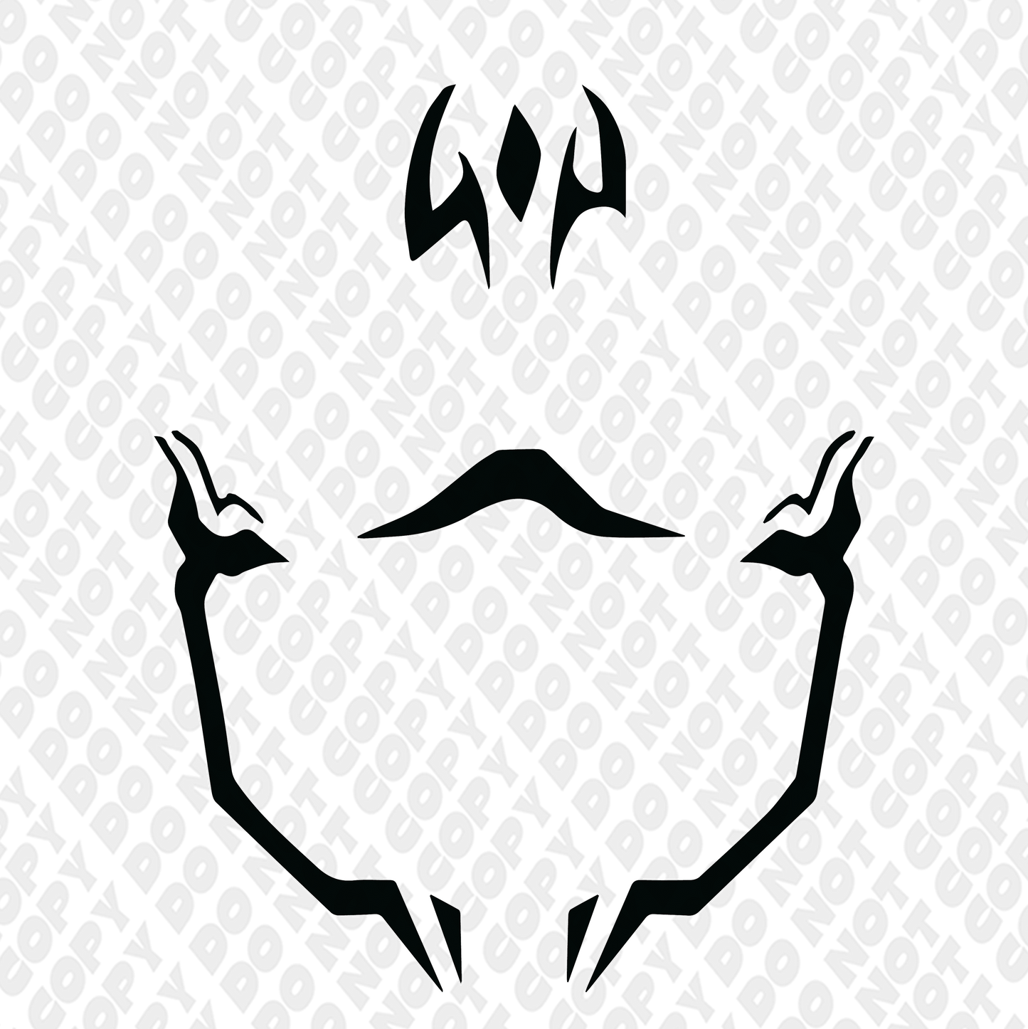 Sukuna Markings Outline